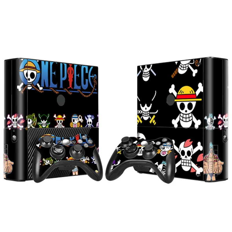 Наклейки для консоли Xbox 360 E и контроллеров Стикеры s Xbox360 Vinyl Аниме Luffy One