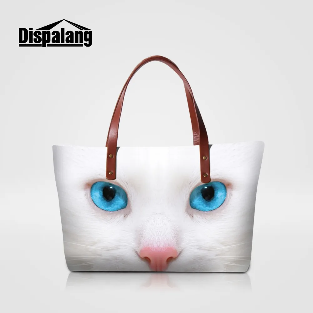 

Women's Handbag Shoulder Bag Animal Cat Printing Ladies Totes Bags Female Top-handle Bag Brand Handbags For Girls Drop Shipping