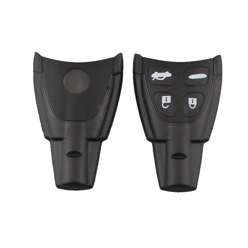 4 кнопки пластиковые Замена дистанционного корпуса чехол для Saab 9 3 93 2003 2004 2005 2006 2007
