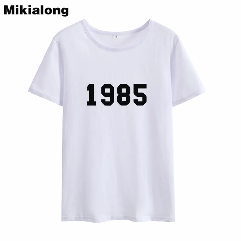 Женская футболка OLN винтажная черно белая с о вырезом и коротким рукавом|tee shirt