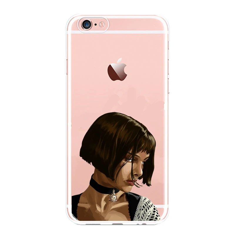 Чехол для телефона Movie Leon And Mathilda iPhone X 5S SE 6 6S 7 8 Plus мягкий силиконовый чехол из ТПУ