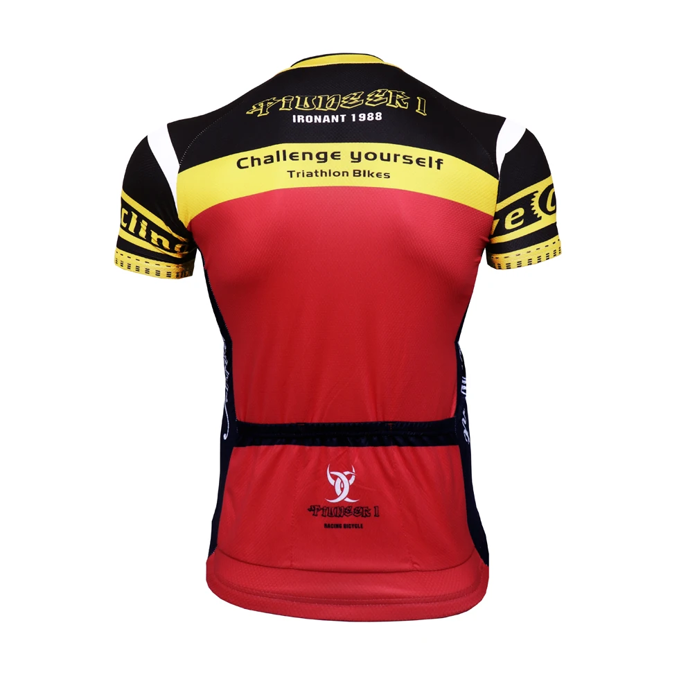 IRONANT Для мужчин Vélo 2018 Pro Team короткий рукав Майо велосипед рубашка легкие дышащие