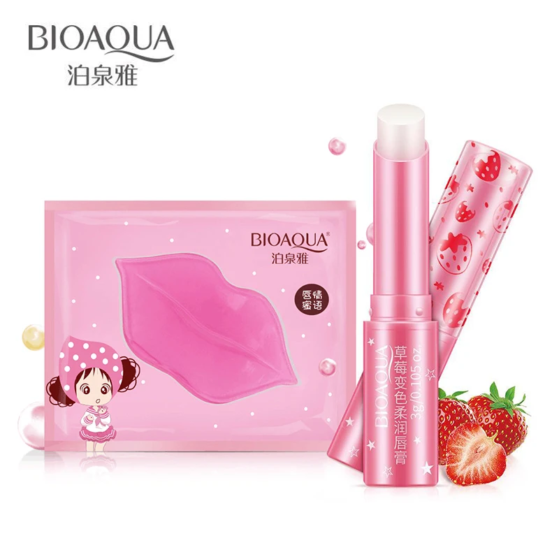 Коллагеновая кристаллическая коллагеновая пленка для губ BIOAQUA 2 шт./компл.