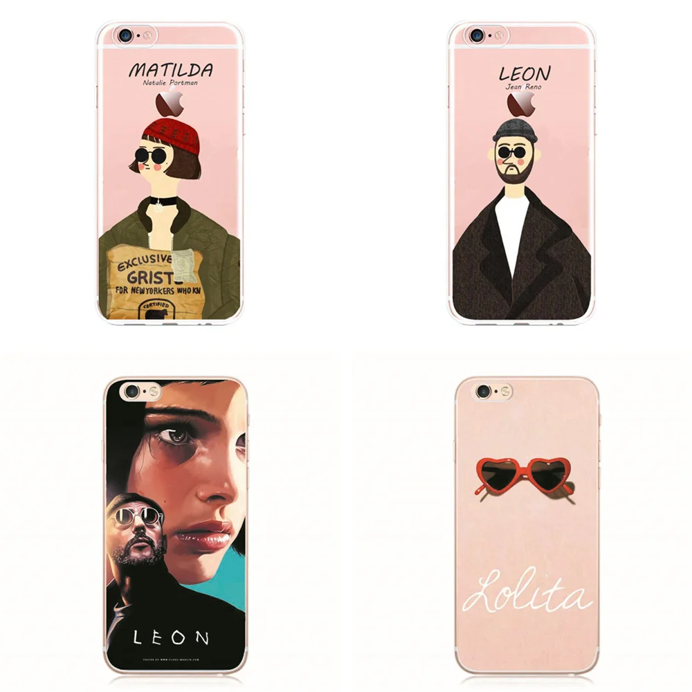 Мода Мультфильм профессиональный убийца Leon и Матильда чехол для iPhone 6 Чехол S Plus 5