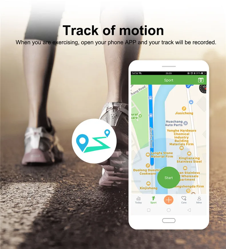 Цвет Сенсорный экран E18 Smart Band ip67 Водонепроницаемый крови Давление Кислорода Монитор Сердечного Ритма Sport браслет Talk Band Ми 2 3