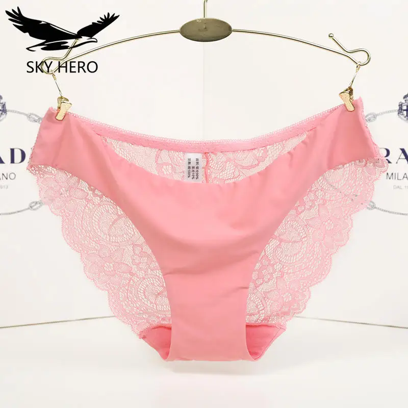 Дамское женское нижнее белье кружевные трусики пикантные Culotte Femme Panty Fancy Calcinha renda для женщин бесследные промежности хлопковые трусы