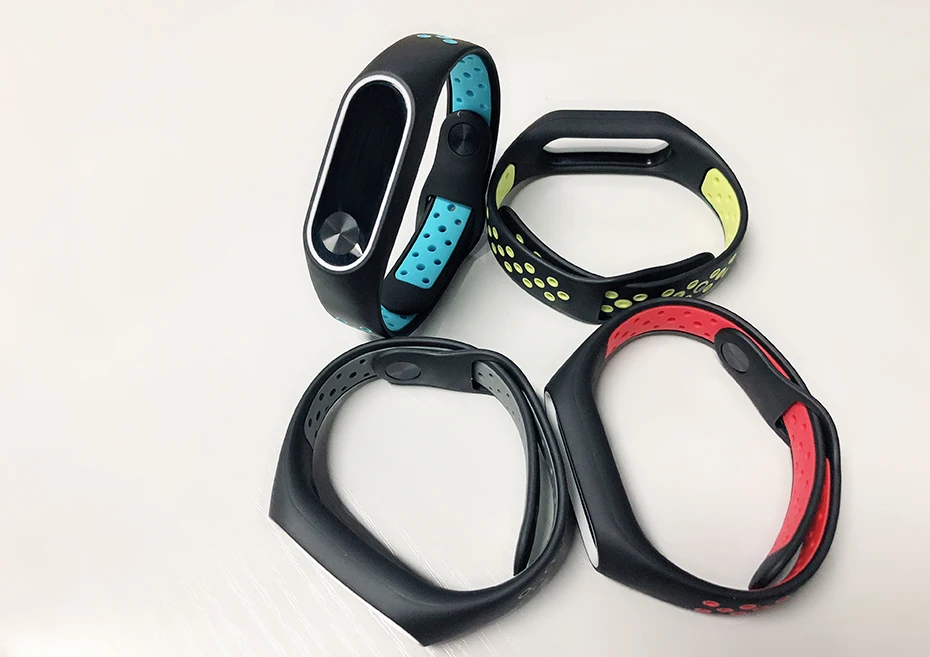 Xiaomi mi ремешок, 2 ремешка, браслет, цветной ремешок для mi Band 2, браслет, сменный смарт-браслет, аксессуары для mi band 2, силиконовый