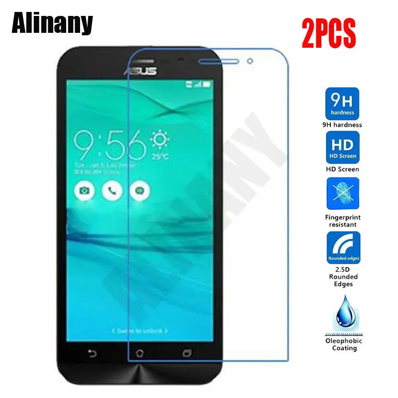 2 шт. закаленное стекло Asus Zenfone Go TV ZB551KL защита для экрана X013DB X013DA G550KL защитная