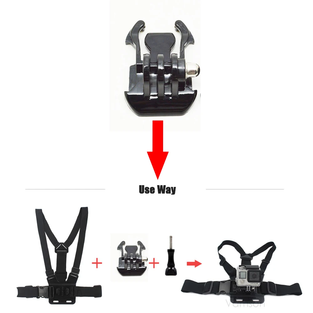Комплект аксессуаров для спортивных экшн камер нагрудный ремень плавающий