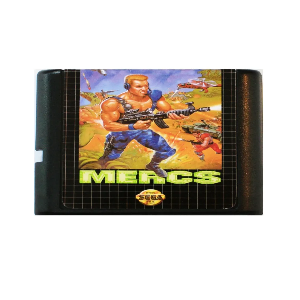 

Mercs 16 bit MD Game Card For Sega Mega Drive For SEGA Genesis