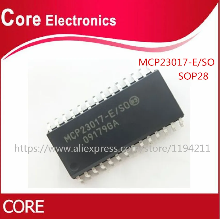 5 шт./лот MCP23017 E/SO Original SOP28|Интегральные схемы| |