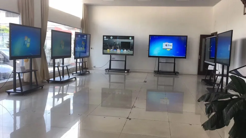 DIY PC buit in 65 70 84 98 дюймов 4K led lcd tft hd 1080p функция ТВ интерактивный сенсорный экран