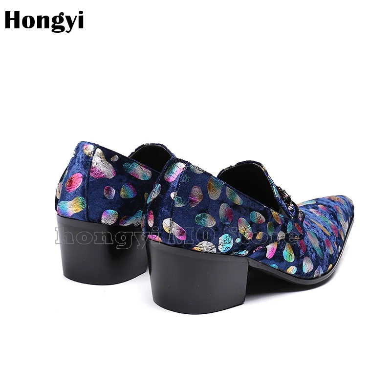 Top Quality Fashion Leopard Prints Male Casual Shoes Leather Dress Men Loafers Slip On Comfortable Party | Обувь