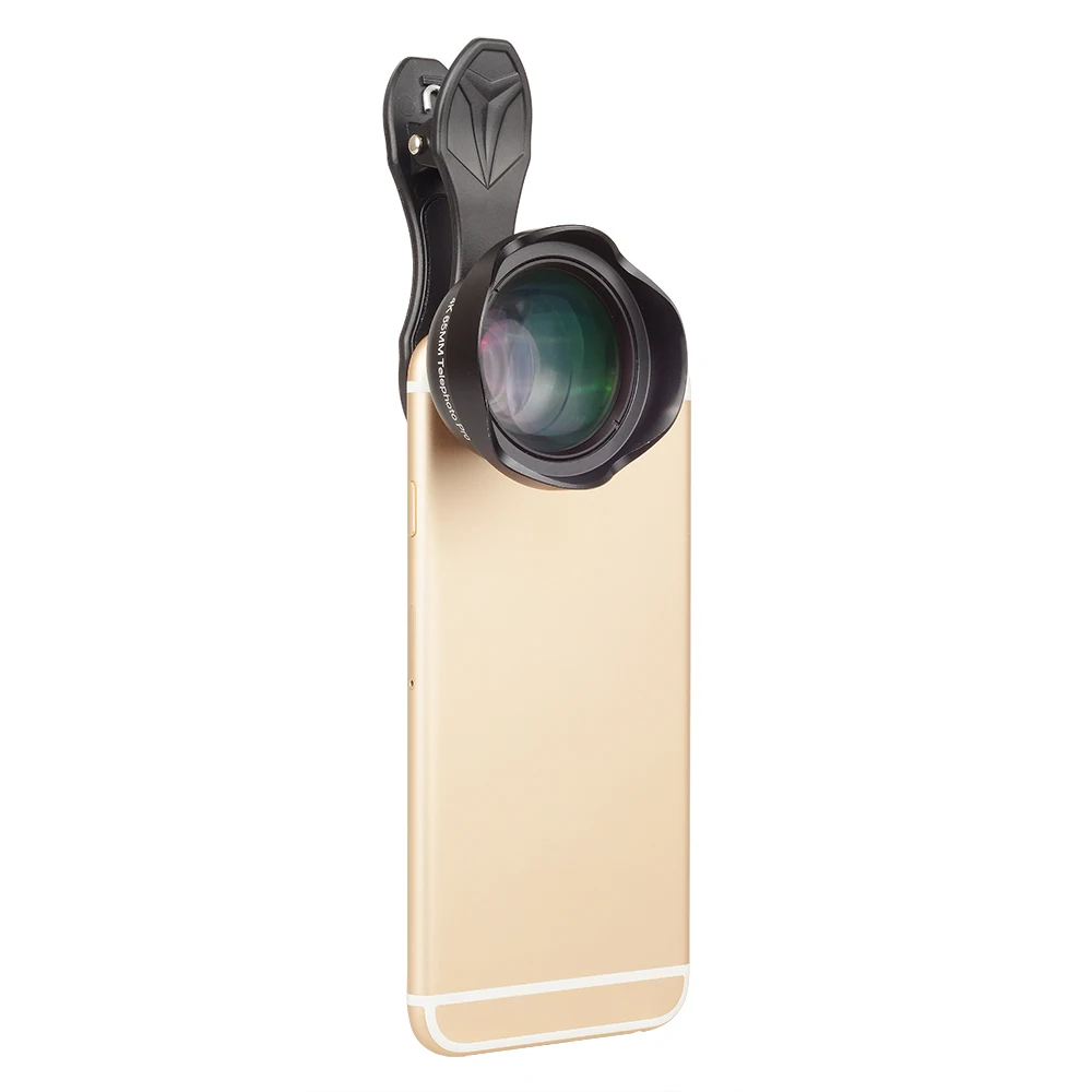 Универсальный зум объектив APEXEL для телефона 3x 65 мм iPhone 7 8 Plus Samsung|lens for iphone|phone lenszoom