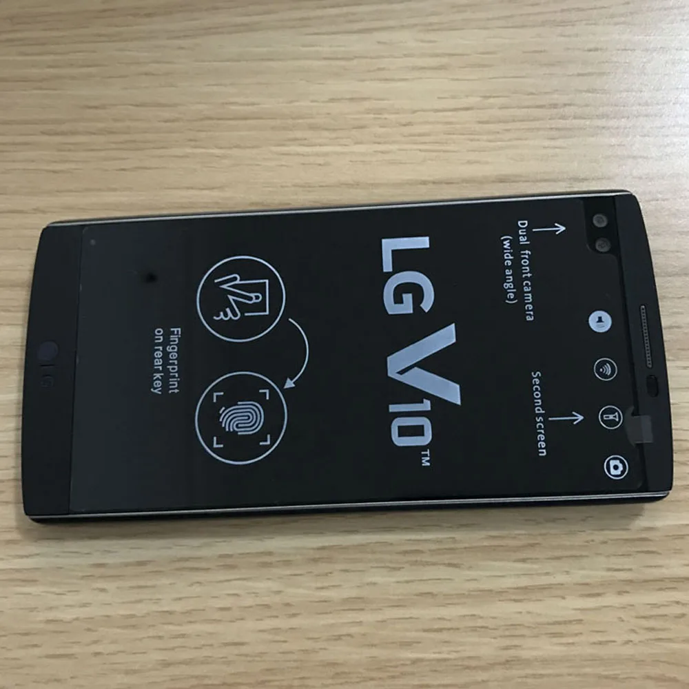 Разблокированный мобильный телефон LG V10 H900 H901 4G LTE Android Hexa Core 5,7 ''16.0MP 4 Гб ram 64 ГБ rom wifi gps-ячейка телефон