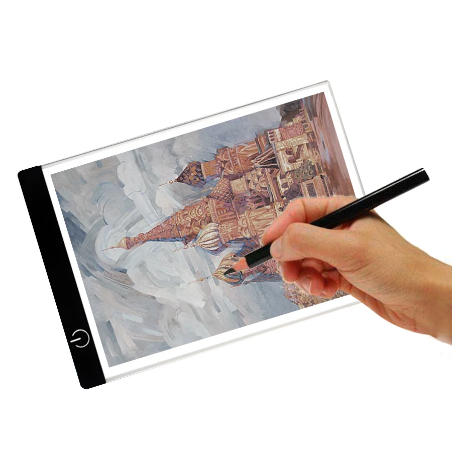 Computer USB A4 LED Artist Thin Art Stencil Drawing Board Light Box Tracing Table Pad Supports power supply bank |