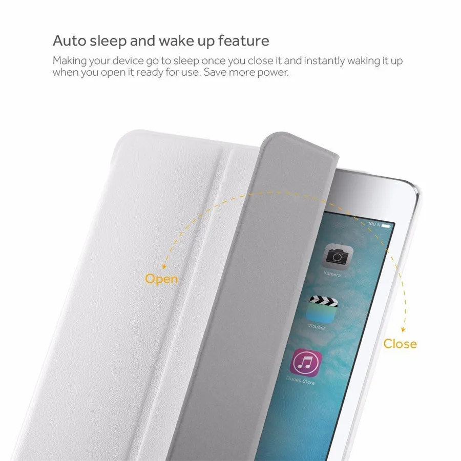 Easyacc для Apple iPad mini 4 Смарт Тонкий Авто спящий/Пробуждение Флип-Чехлы из
