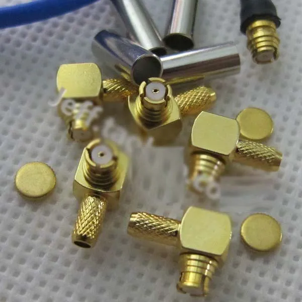 Коаксиальный коннектор SMP разъем с внутренней головкой и локоть (подходит для