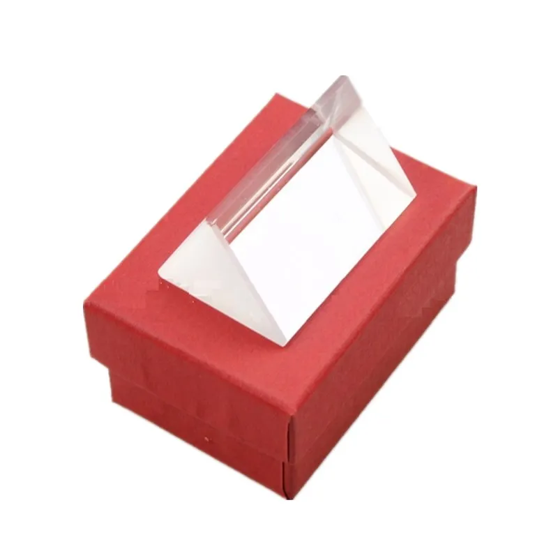3x5cm K9 Triangular Prism Physics Optical Glass Lens Rainbow Refracting Student Teaching Experiment Equipment Child Toy | Инструменты