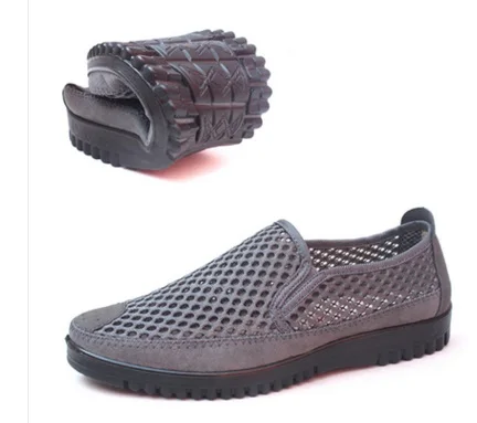 Мужские мокасины без задника Летние воздухопроницаемые мужские кеды Обувь