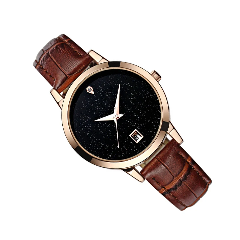 Дамы Девушки Женские Часы Класса Люкс кварцевые Автоматические