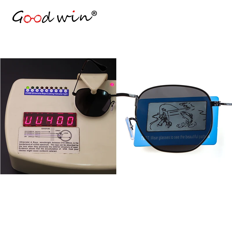 Мужские и женские солнцезащитные очки Good Win поляризационные с УФ защитой от