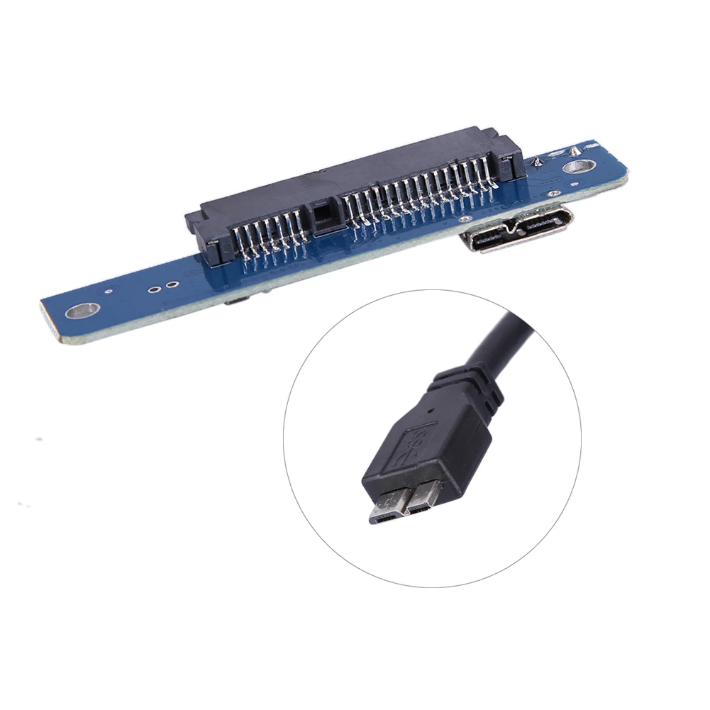 Высокоскоростной USB 3 0 до 2 5 &quotSATA 7 15pin адаптер жесткого диска для SATA SSD и HDD жесткий