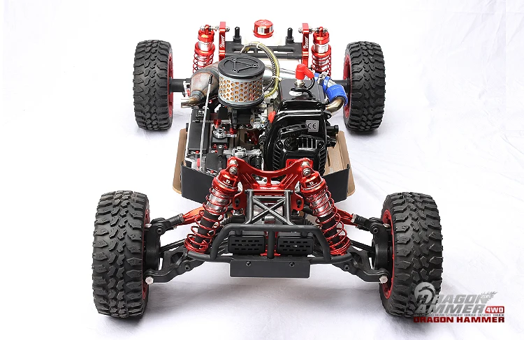 МР Racing Dragon HammerV2 с двигателем KM36cc и 2 шт 70 кг сервоприводы производительность трубы