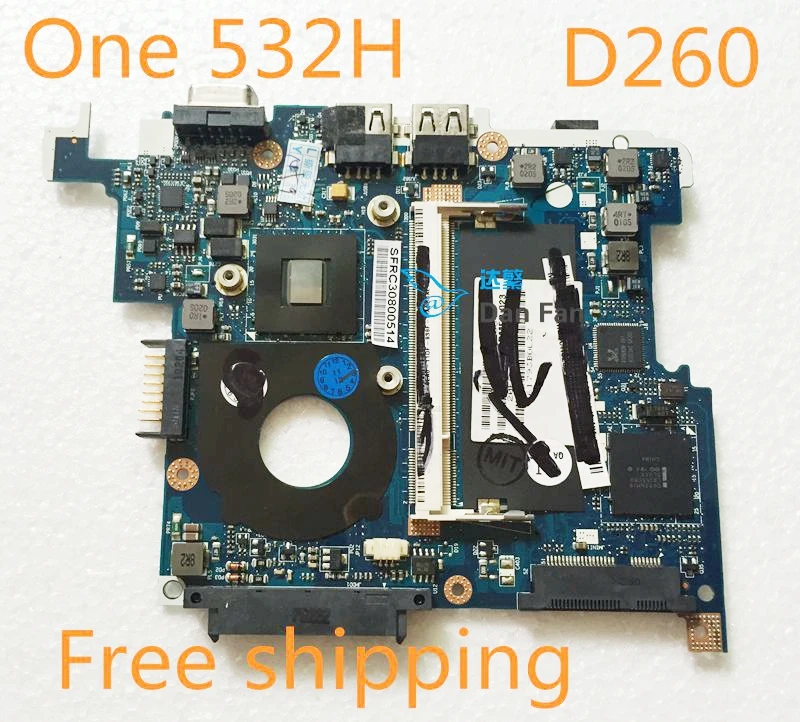 Материнская плата для ноутбука ACER Aspire one D260 532H системная NAV50 LA 5651P 100%