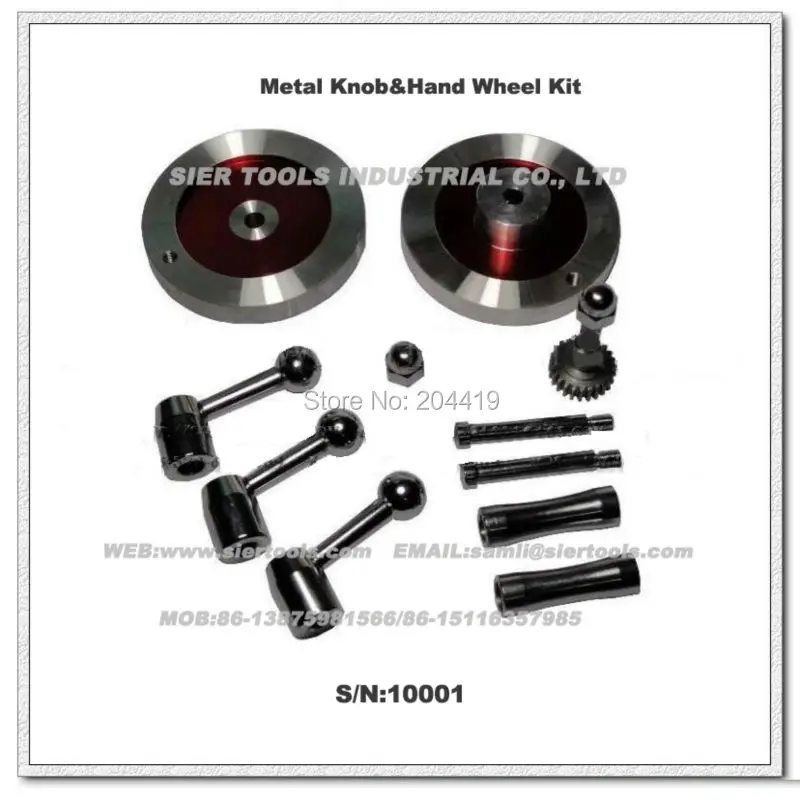 S/N:10001 набор металлических ручек и ручных колес/SIEG C2/C3/SC2/SC3 ручка|accessories organizer|accessories