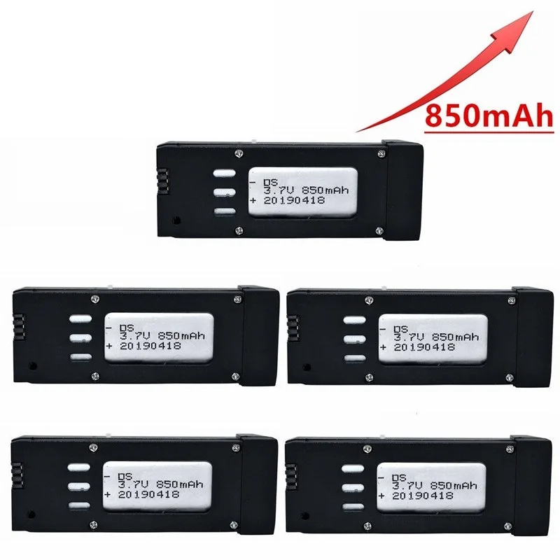 Обновленная версия 3 7 V 850mAh литий полимерный Батарея для E58 S168 JY019 Дрон