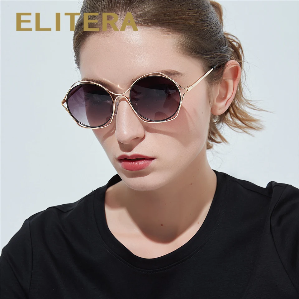 ELITERA Роскошные Зеркальные Солнцезащитные очки женские/мужские брендовые