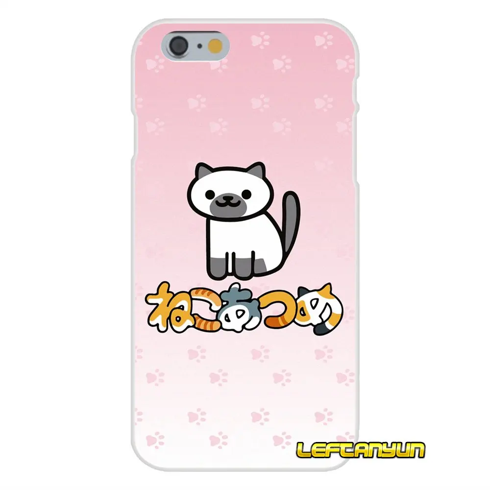 Милый Неко Atsume Кот Тонкий силиконовый чехол для телефона samsung Galaxy S3 S4 S5 мини S6 S7