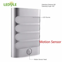 rechargeable wall lamp led wireless motion sensor night light internal 18650 usb night auto for living room hallway pathway lamp