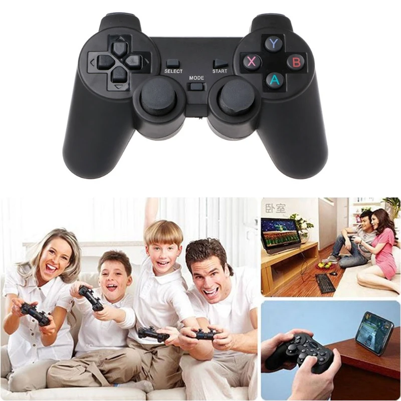 Беспроводной игровой джойстик 2 4G контроллер геймпад с Micro USB адаптер конвертера