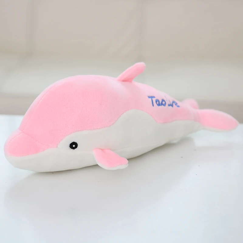 Супермягкая плюшевая игрушка-Дельфин Azoo 30 см кукла-Дельфин подушка-Акула для