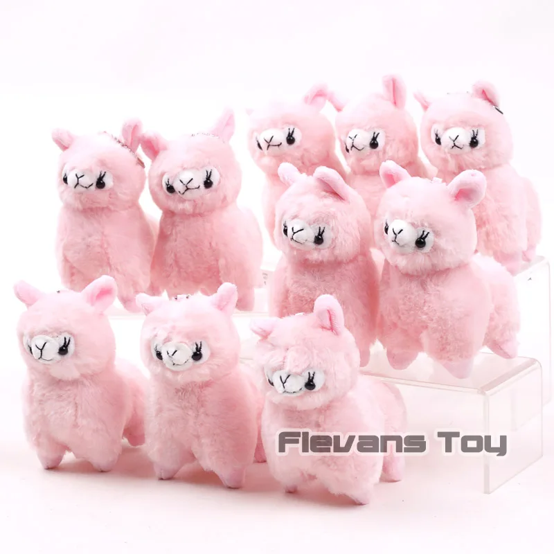 Kawaii плюшевая игрушка Альпака игрушки милые Llama Alpacasso мягкие игрушки Японские животные Альпака куклы дети подарок 10 шт./партия
