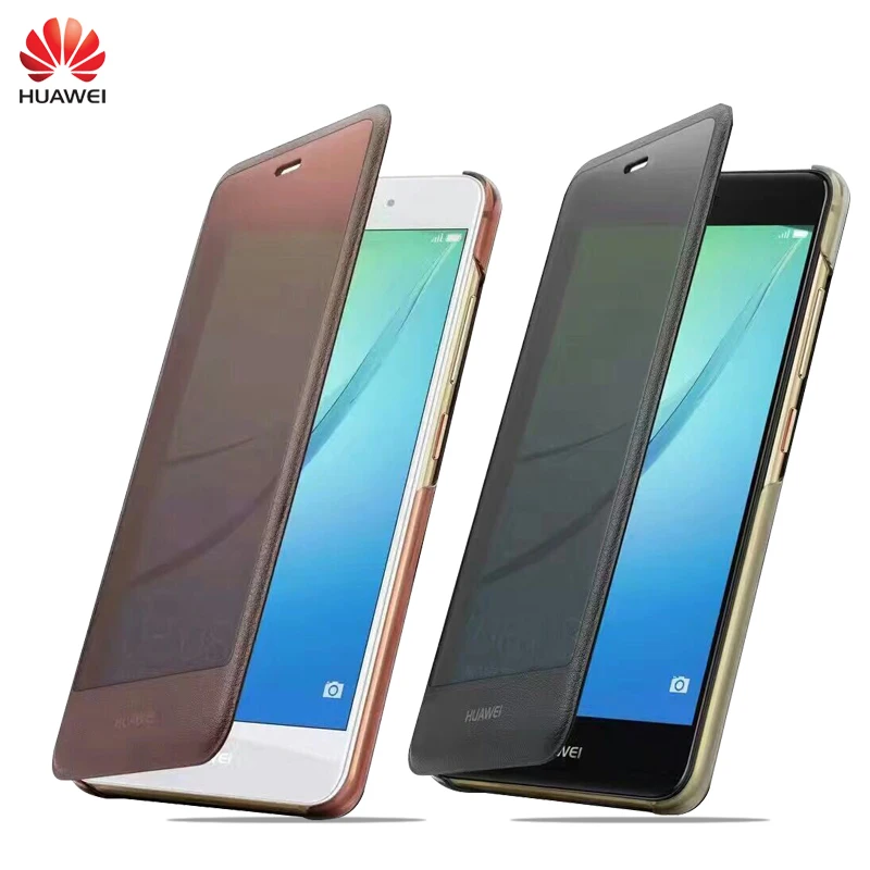 100% Оригинальный чехол Smart View для Huawei nova матовый жесткий пластиковый защитный из
