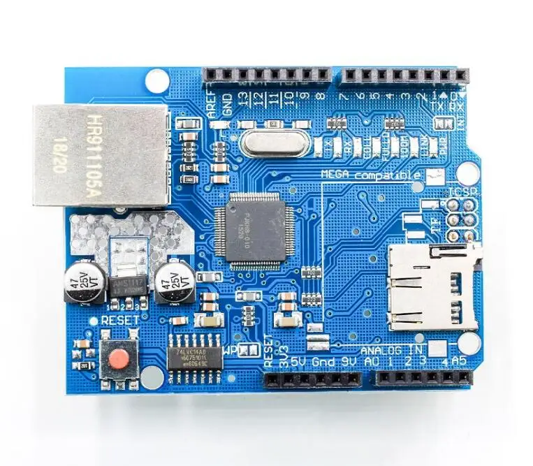 Сетевая плата расширения Ethernet Shield W5100 модуль для основной платы Arduino UNO R3 ATMega 328 1280