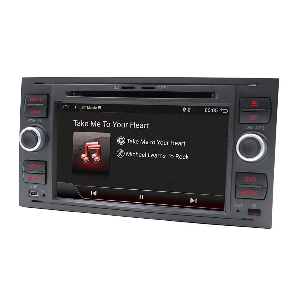 Android 9 0 2Din 8 core7 дюймов Автомобильный dvd плеер для Ford/Mondeo/Focus/Transit/C MAX/S MAX/Fiesta gps