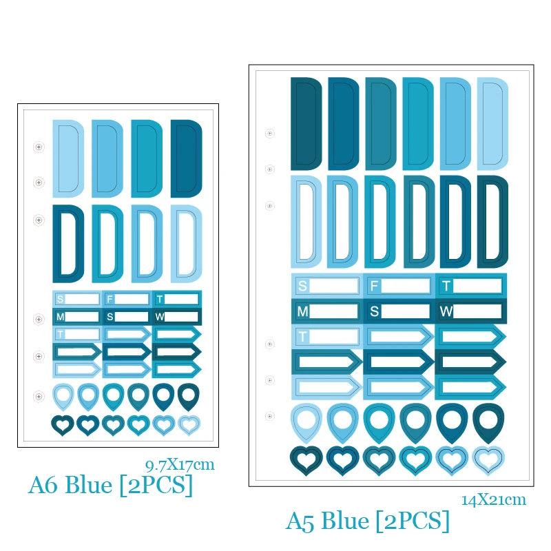 Новинка 2019 креативные наклейки школьные Канцтовары сделай сам планировщик
