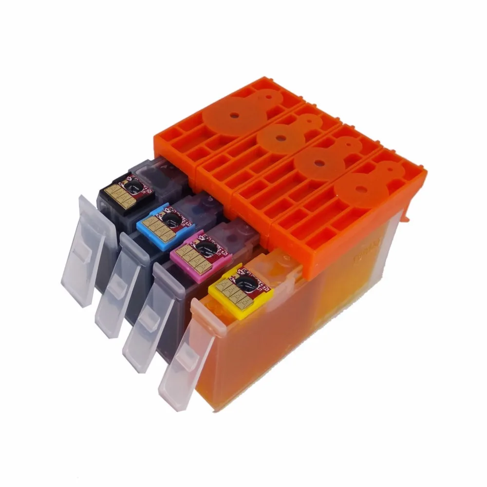 Совместимый чернильный картридж HP655 C M Y BK с чипом для Deskjet 3525 4615 4625 5525 6520 6525 6625|ink