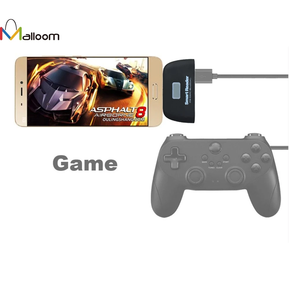 Malloom Micro USB 3 в 1 устройство чтения карт памяти адаптера для смартфонов USB/TF/SD для samsung Galaxy s7 защитой от перегрузки по току
