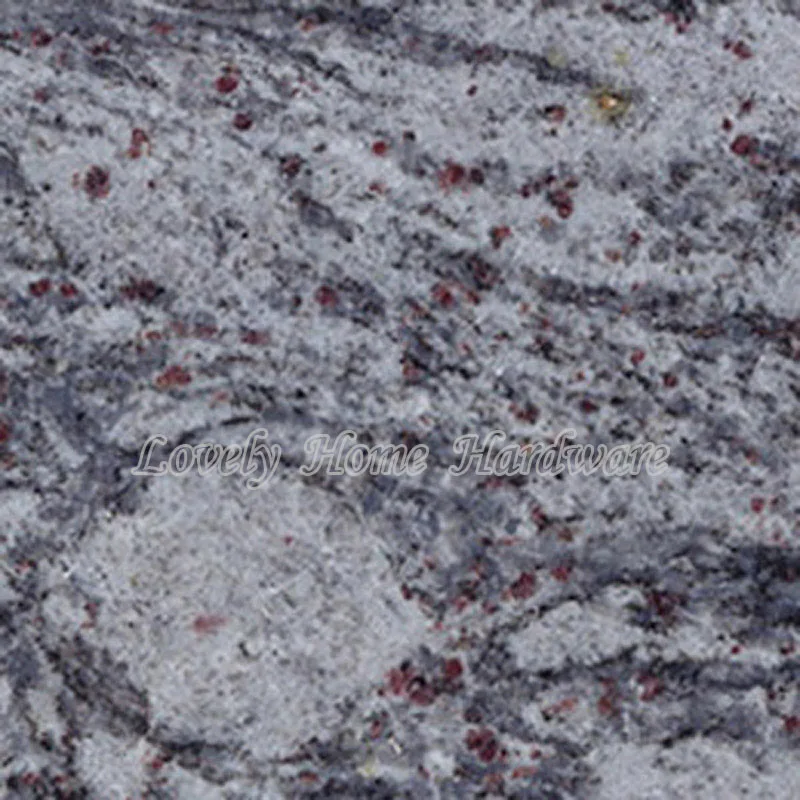 76 мм Гранит цинковый сплав Кабинет Аппаратные средства индийский голубой чашки