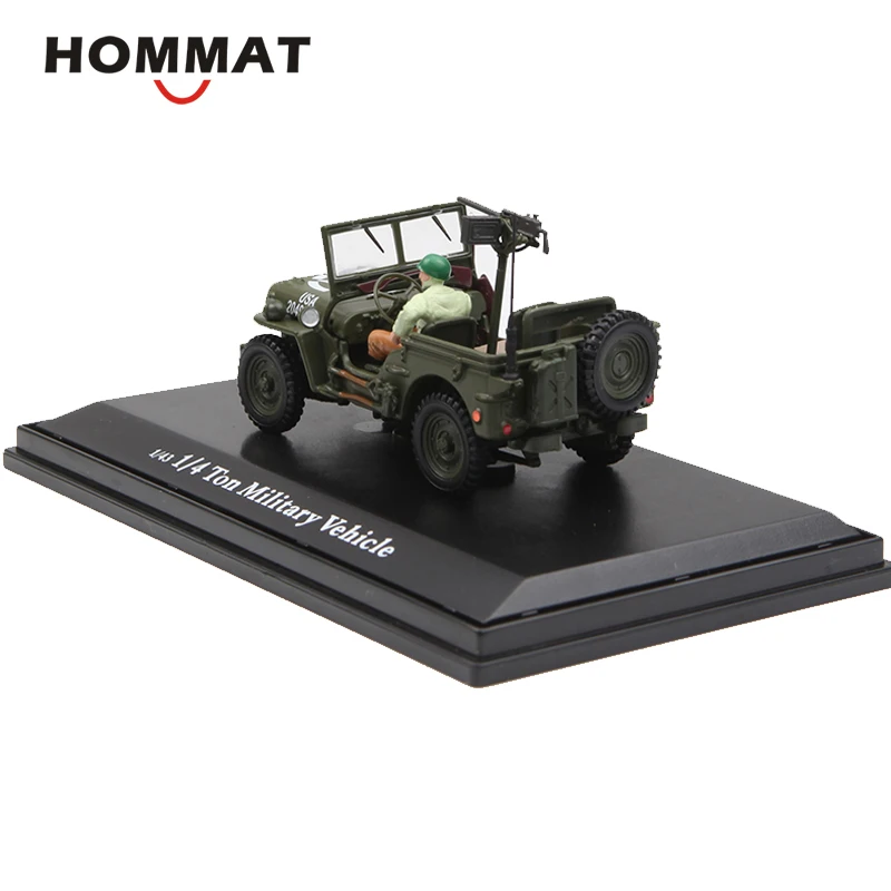 Hommate 1/43 1/4 тонн военный автомобиль Willys Jeep MB модель автомобиля сплав моделирование литые игрушечные машинки 1:43 модель автомобиля подарок автомобили