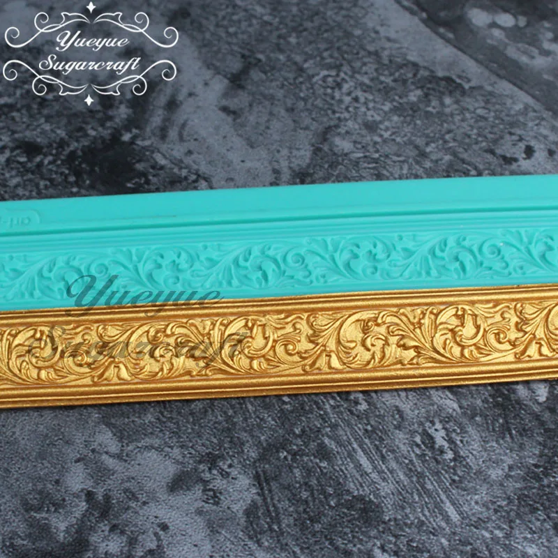 Yueyue Sugarcraft Boder силиконовая форма для помадки инструменты украшения торта