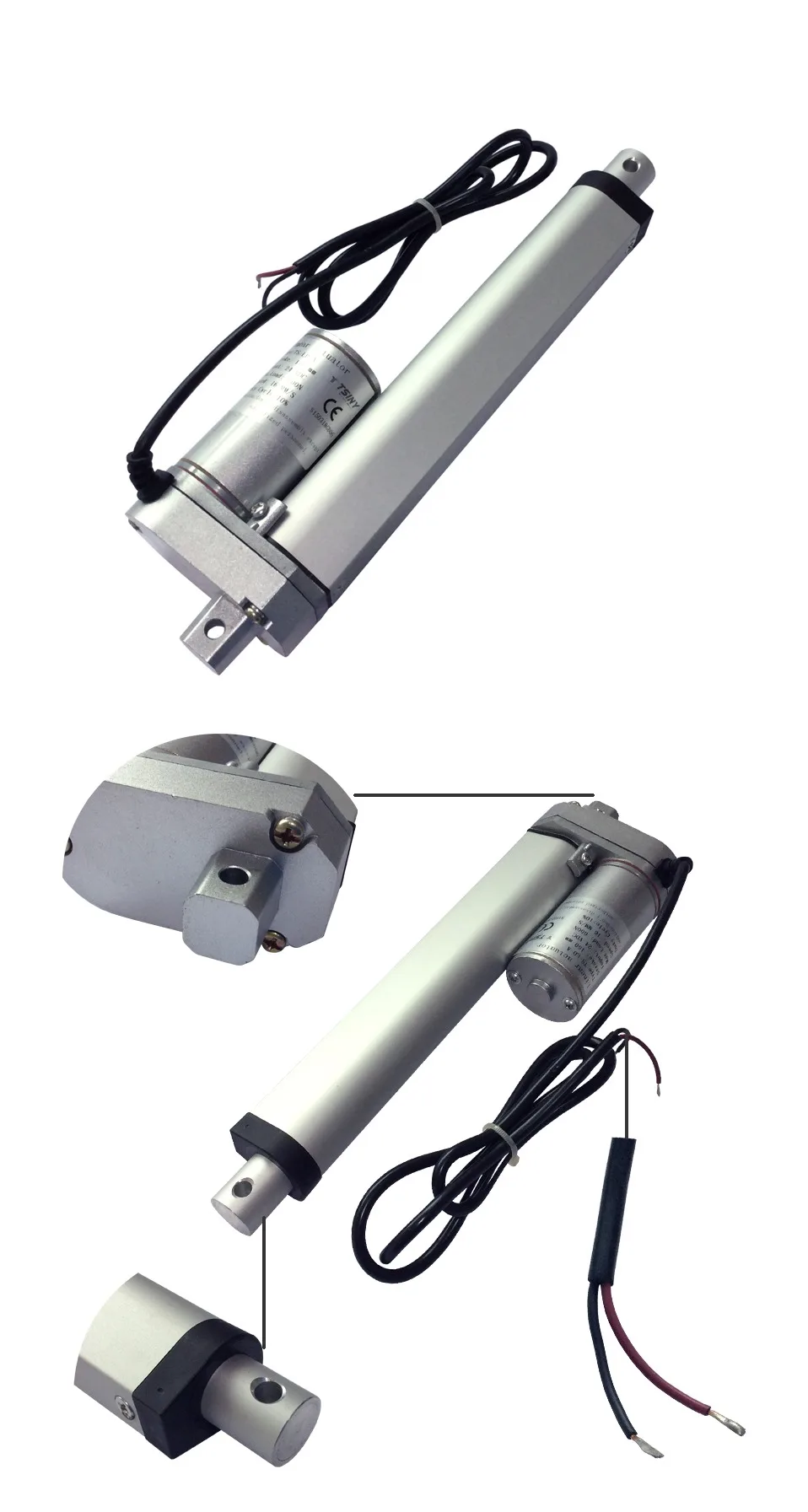 LD-HS электродвигатель линейного привода 12V 24V 6-20 мм/сек. 450-900N крутящий момент 50-200mm Storke привод с 10K потенциометром отзывы