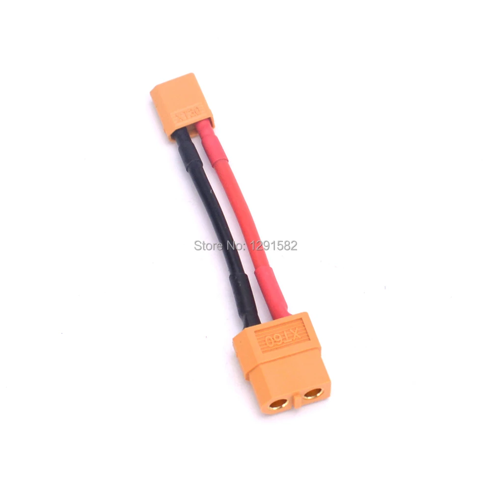 XT60 штепсельная Вилка для разъема XT30 вилка 16AWG мягкий силиконовый провод кабель
