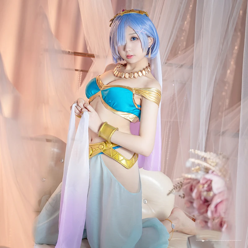 Костюм для косплея аниме Re: Life a Different World from Zero Ram Rem танцоры костюм Униформа на