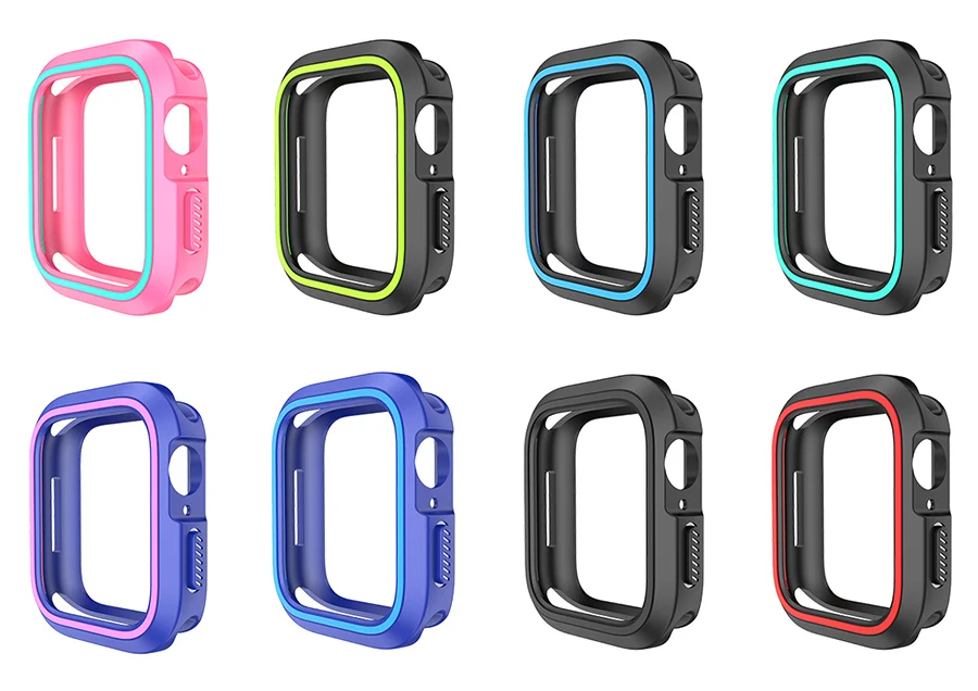 Ithuriel для Apple Watch 4 3 чехол Универсальный защитный чехол s для iwatch серии 4 серии 3 Чехол Мягкий тонкий 44 мм 40 мм 42 мм 38 мм